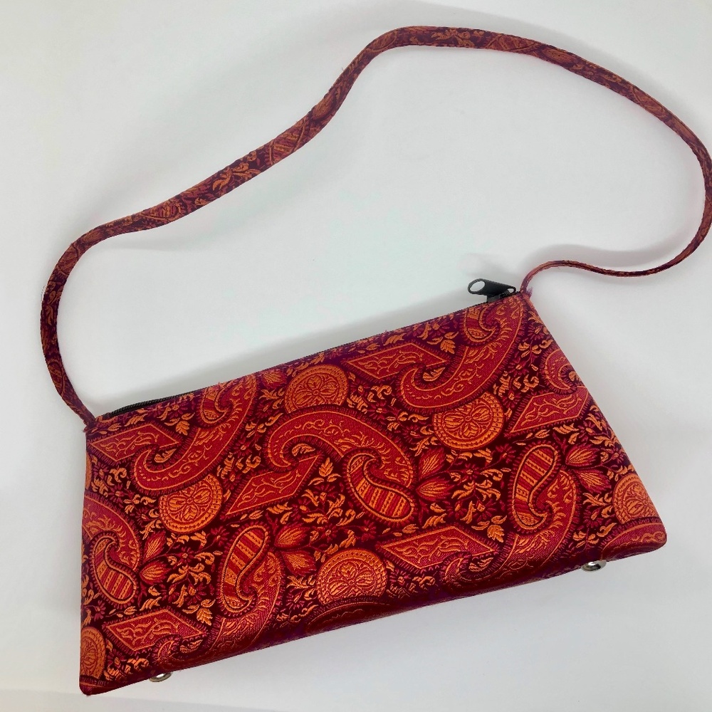 NEW! Paisley Satin Fabric Bagguette